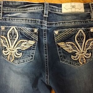 Gorgeous Miss Me Midrise Easy Boots Jeans With 33-1/2" Inseam